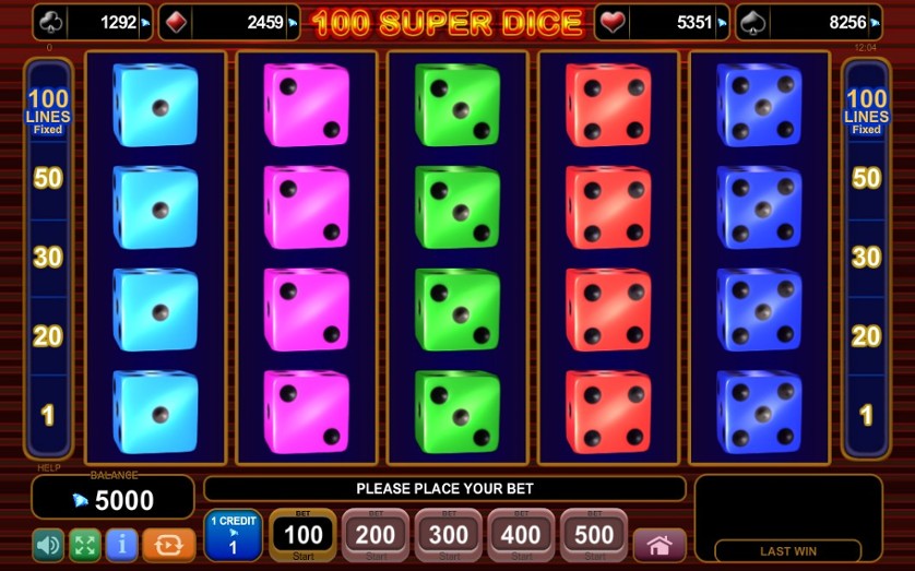 100 Super Dice